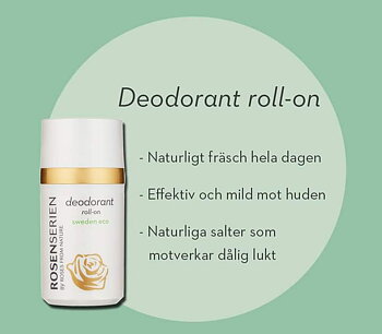 Bonusgåva 3000 poäng Deodorant 50ml roll on - Rosenserien, värde 199:-