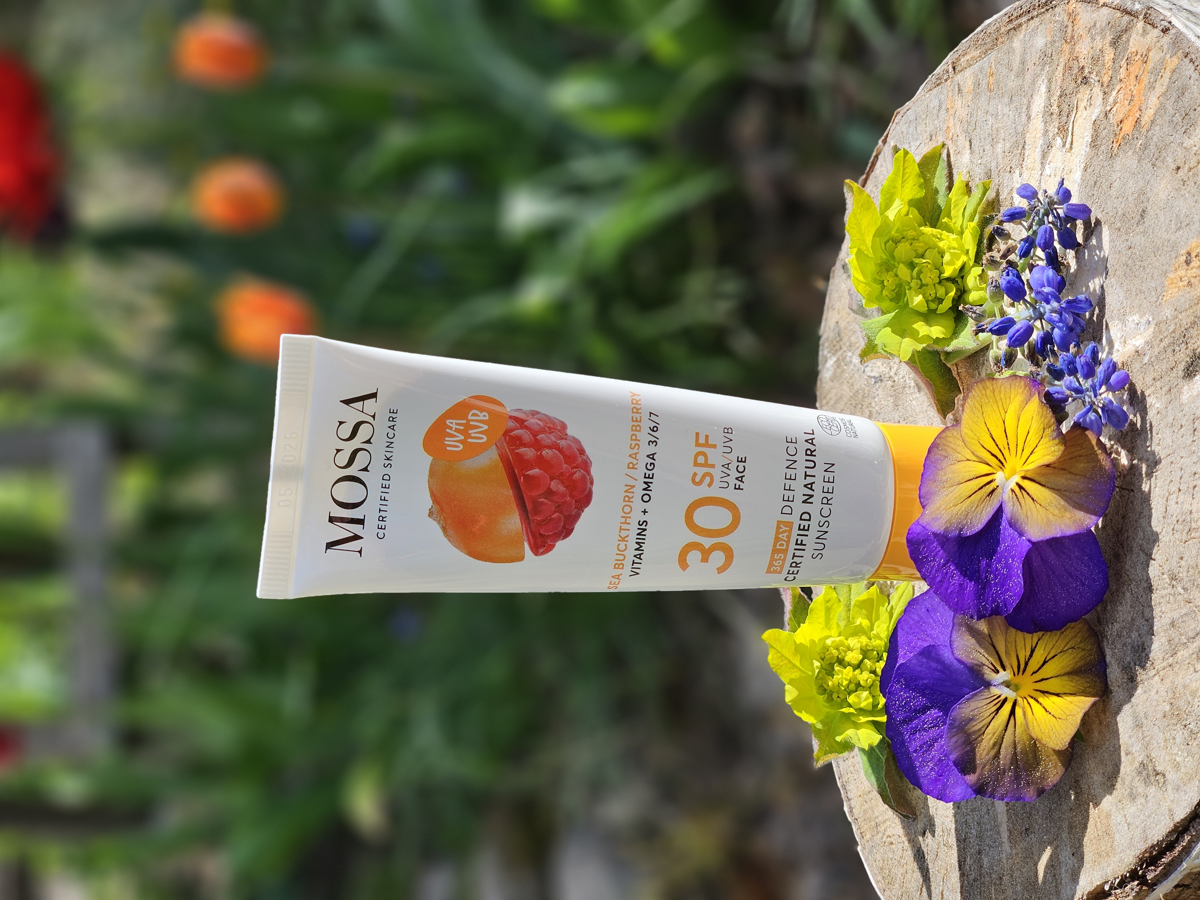 365 Days Defence SPF 30 Certified Natural sunscreen 50 ml  - Mossa certified skincare