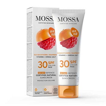 365 Days Defence SPF 30 Certified Natural sunscreen 50 ml  - Mossa certified skincare