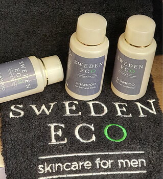 Bonusgåva 700poäng  Shampoo for hair and body 30 ml - Sweden eco, värde 49:-