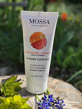 Vitamin Cocktail Energy Boost Multi-Use- Mask & Night cream 60ml -Mossa