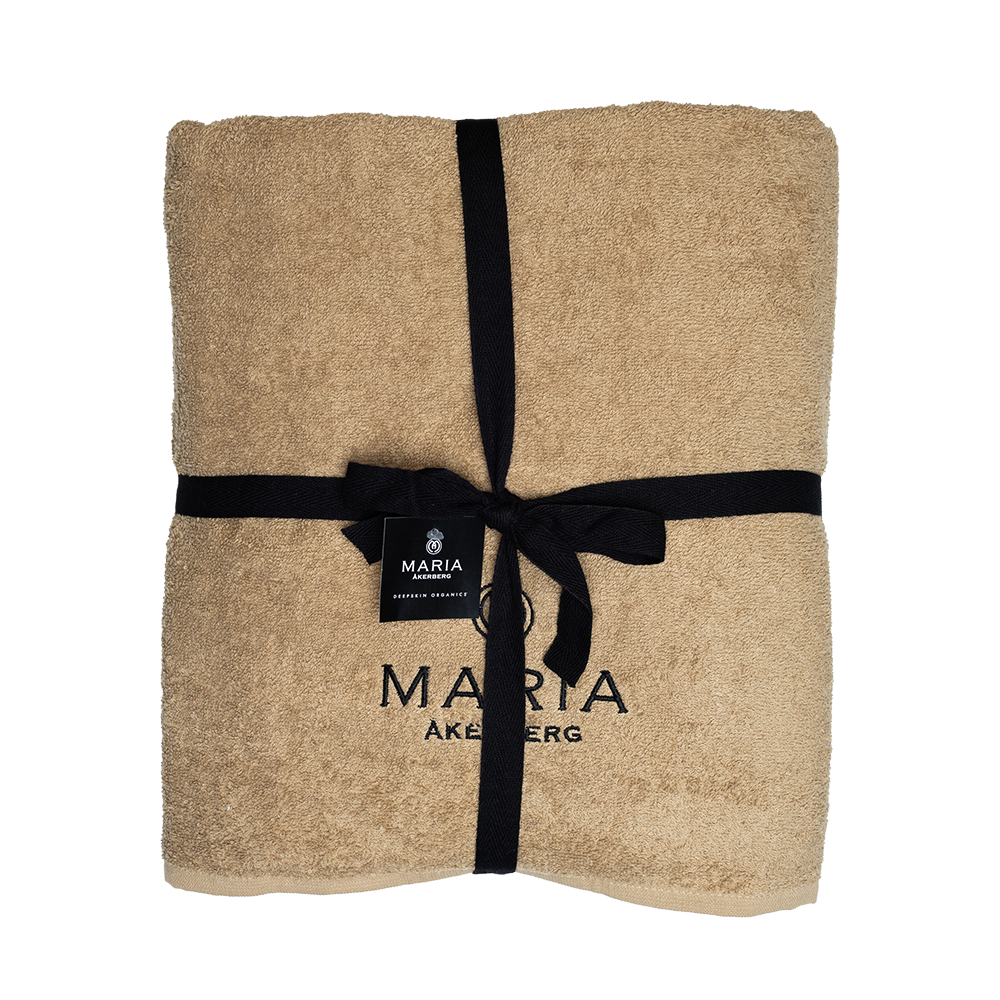 Bonusgåva 8300poäng  Cotton Bath Towel 2-pack beige - MARIA ÅKERBERG, värde 599kr - 2