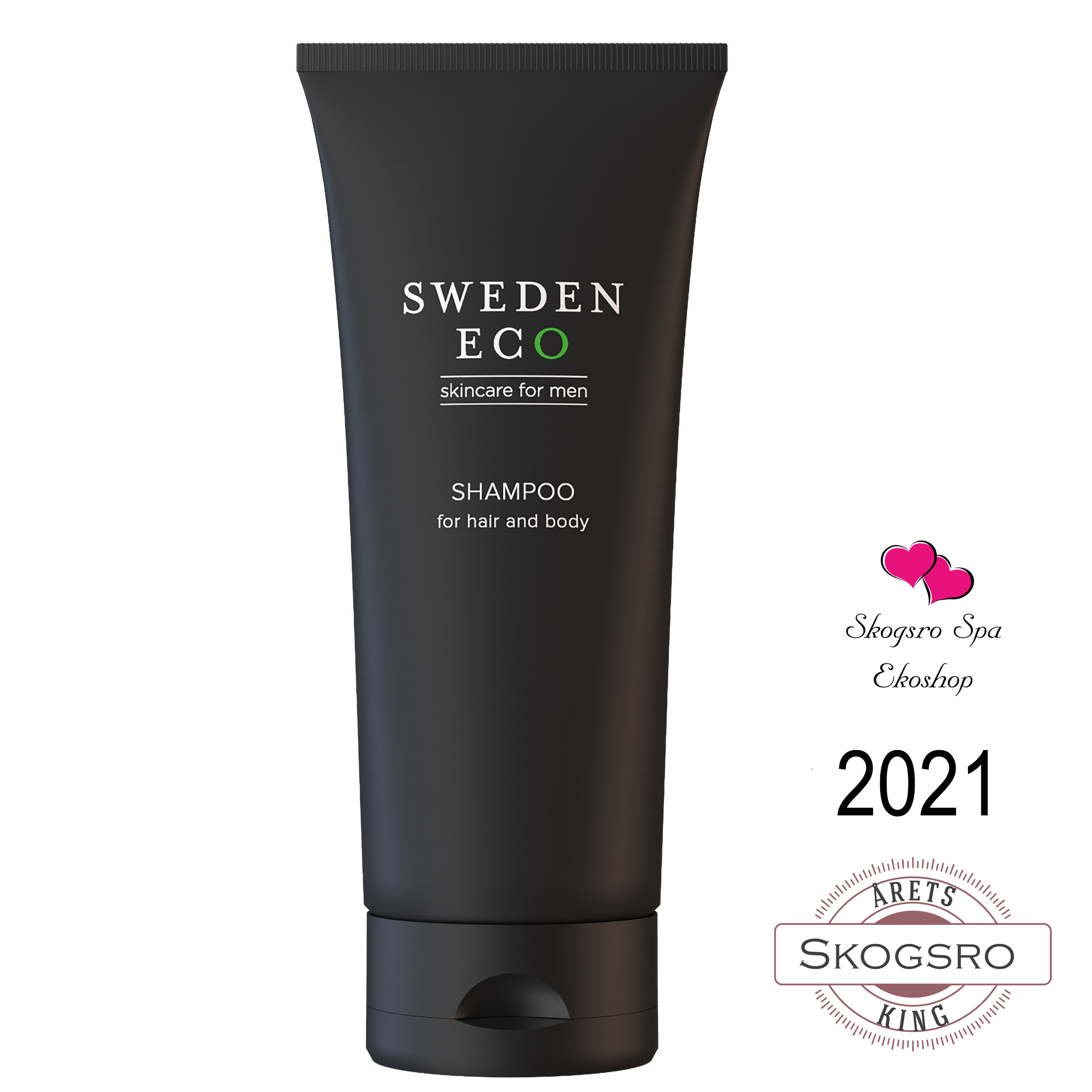 Shampoo for hair and body 200 ml - Sweden eco   - 4
