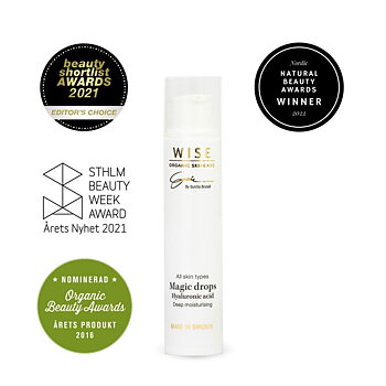 Magic drops Hyaluronic acid 15ml - WISE Organic Beauty