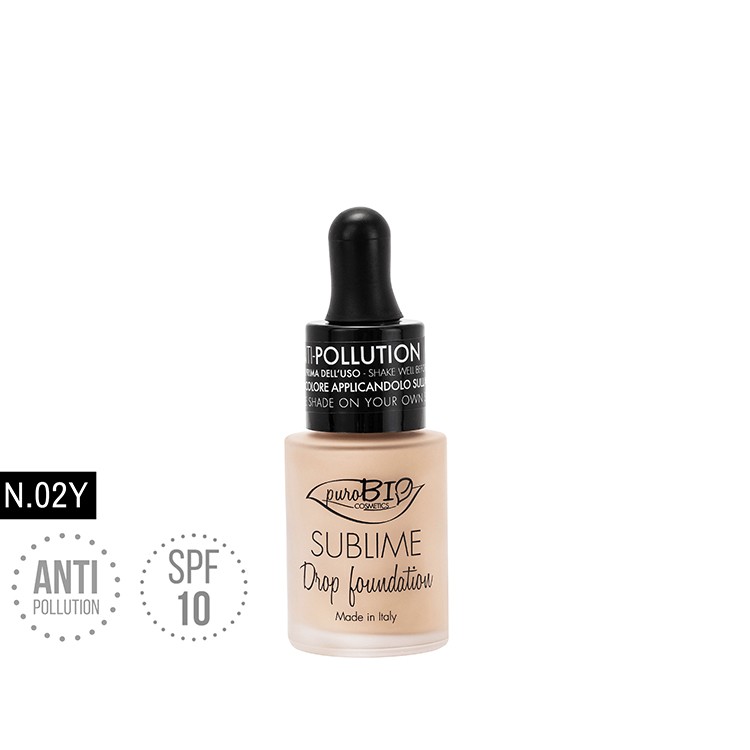 Drop Foundation  - Puro bio - 8