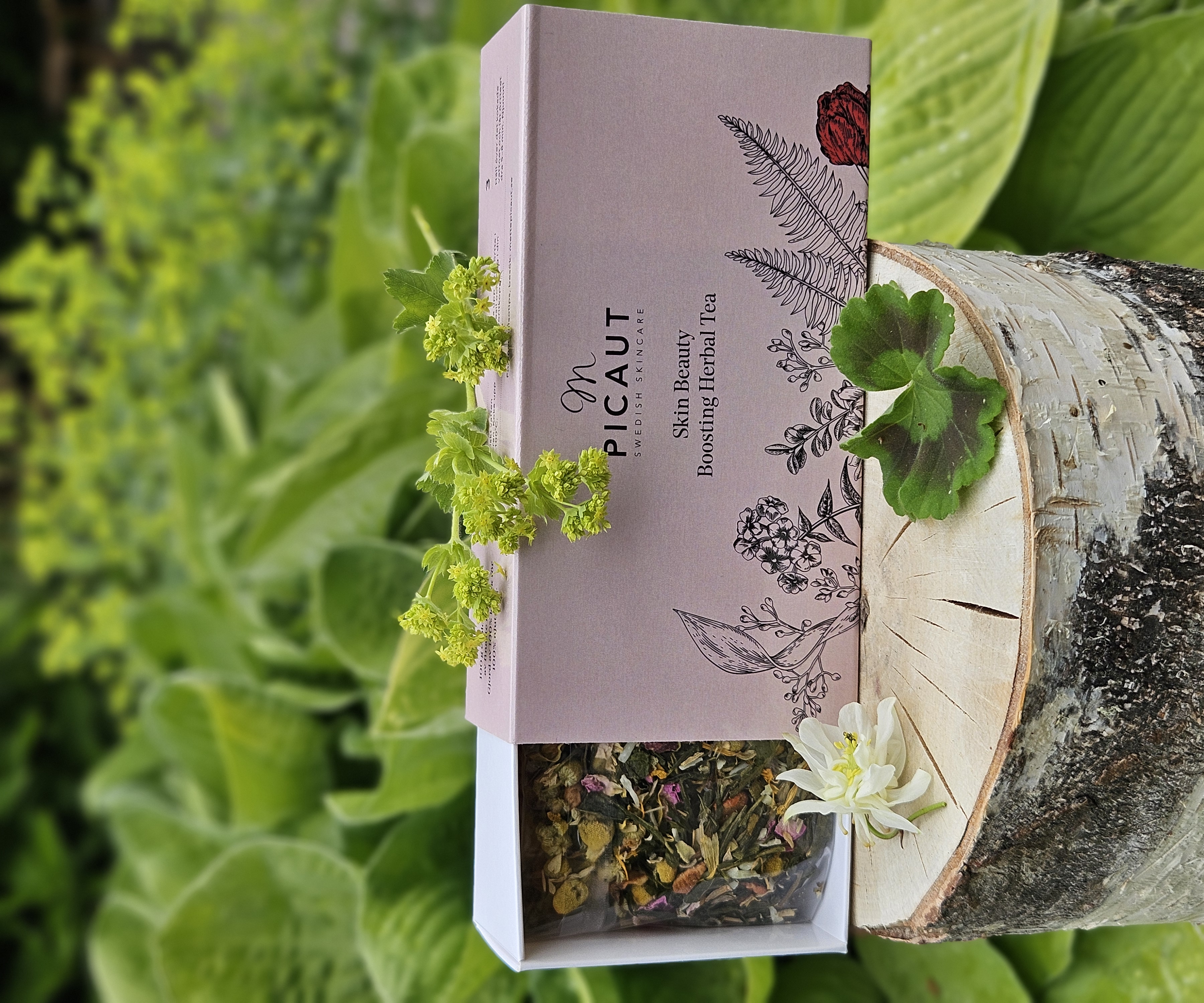 Skin Beauty Boosting Herbal Tea, 100 g - M PICAUT