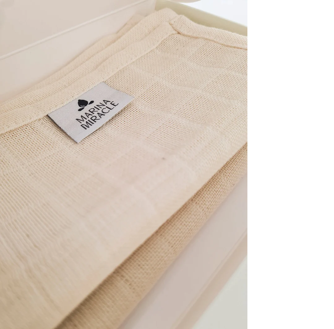 Marina Miracle Muslin Face Cloth 2 pack i låda - 7