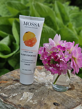 Glow cocktail Illuminating Anti-pigmenatation Cream - Mossa certified skincare 