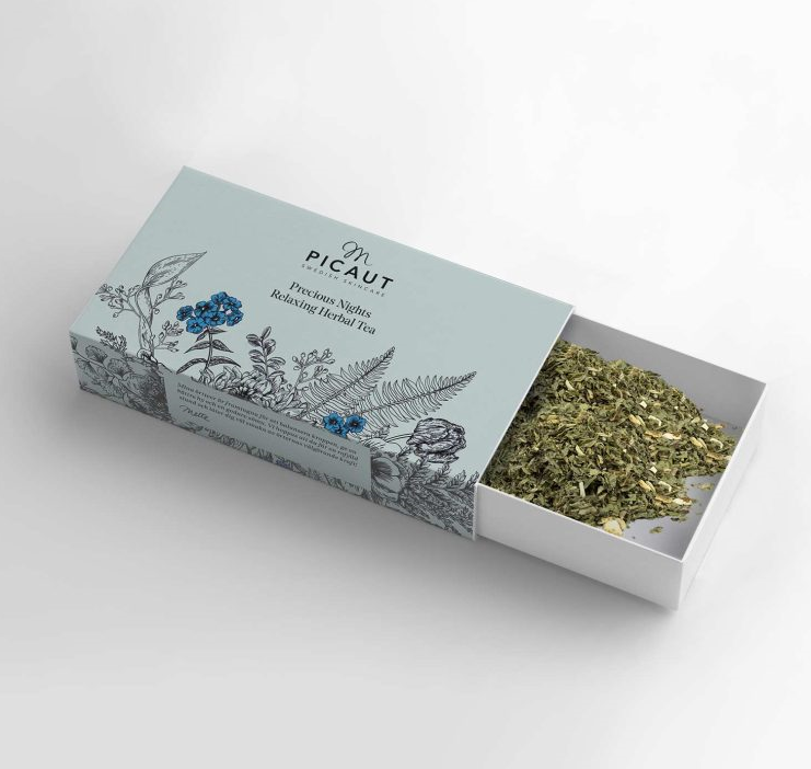 Precious Nights Relaxing Herbal Tea, 100 g - M PICAUT - 3