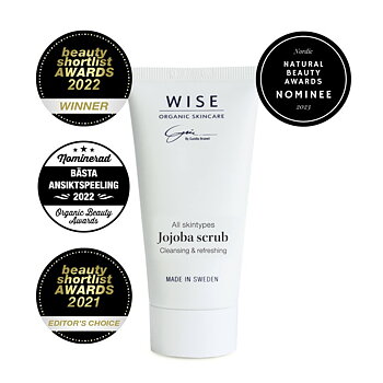 Bonusgåva 6000 poäng  Jojoba Scrub 50ml - Wise Organic beauty, värde 419kr
