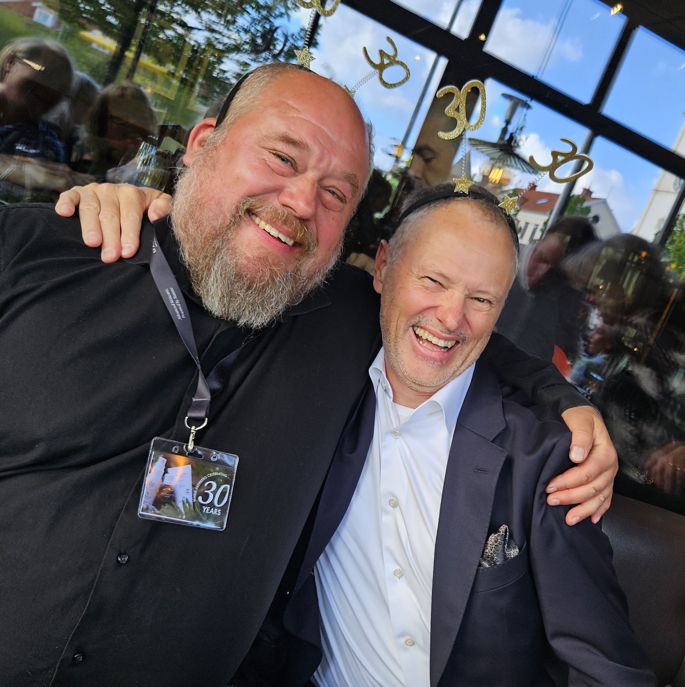 Leif Johanskog och Mikael Åkerberg