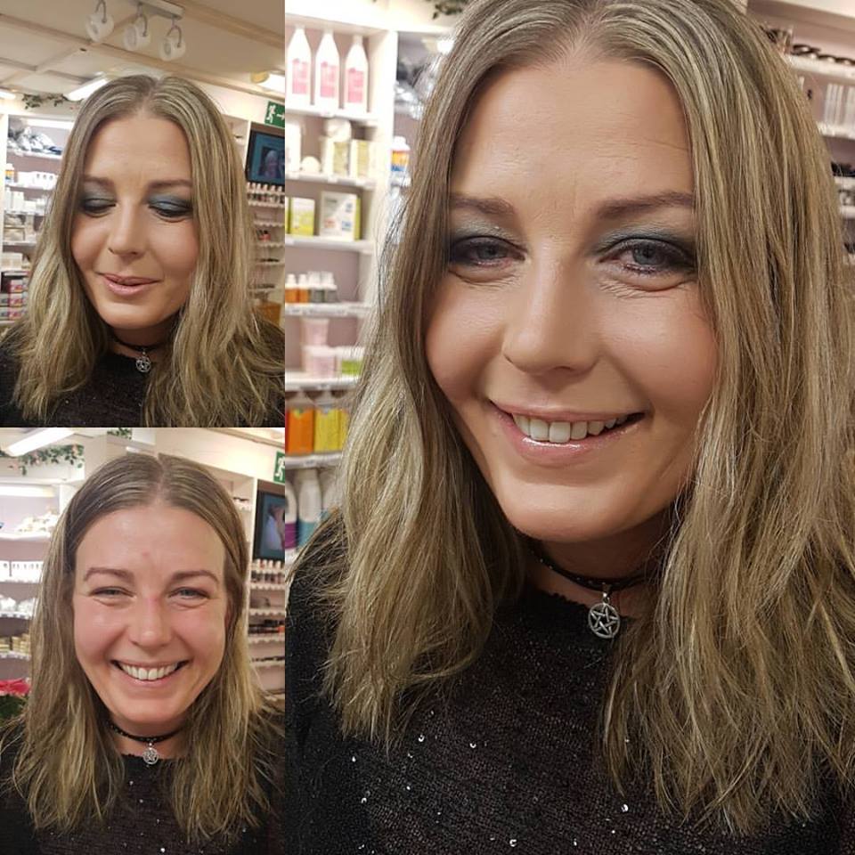 Naturlig makeup med mjuk lyster