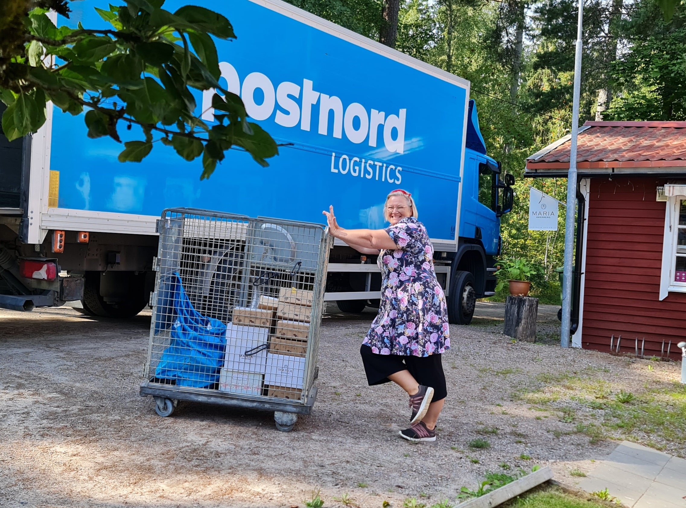 Paketleverans från Skogsro Spa