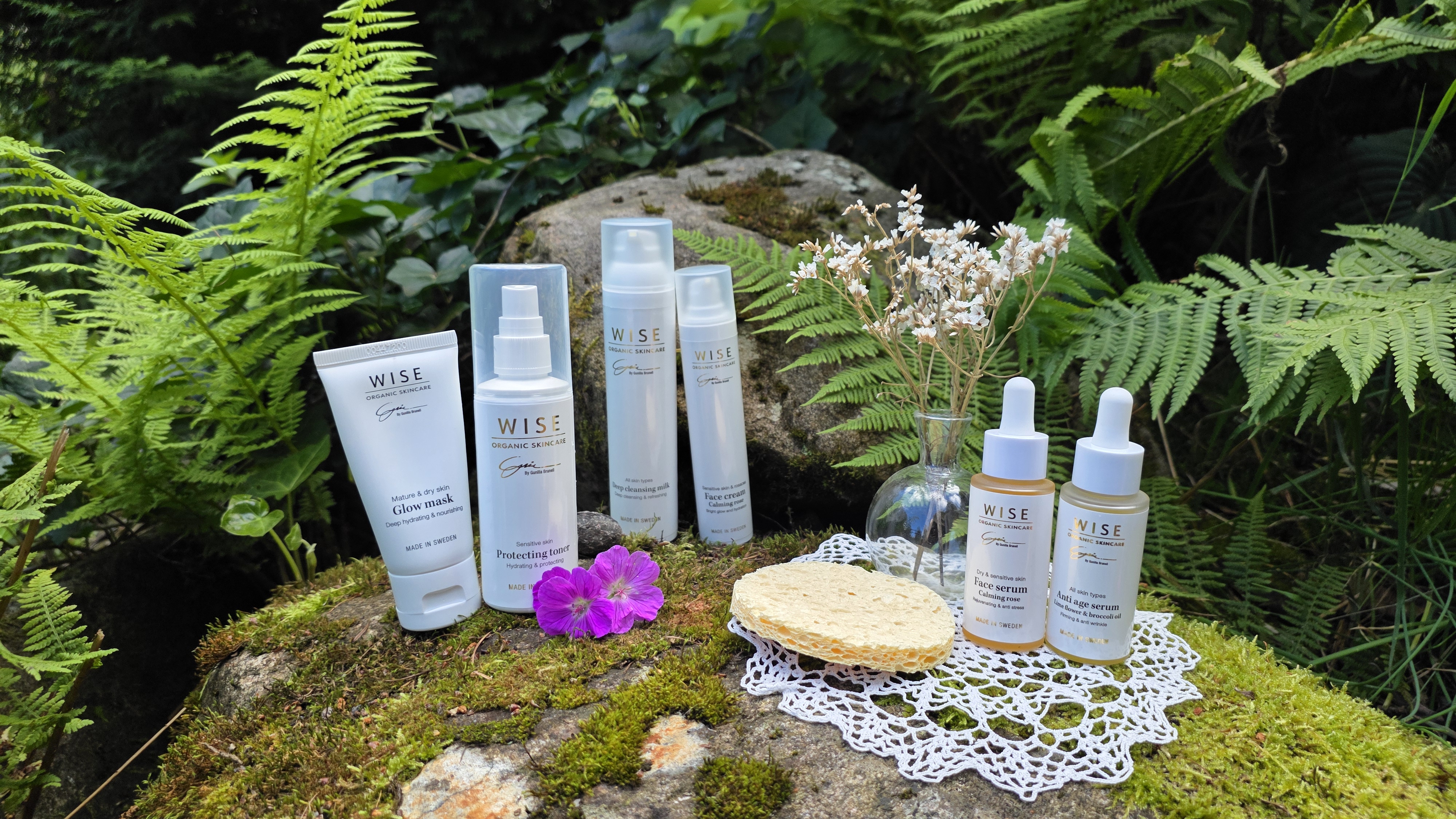 Wise Organic Skincare hos Skogsro Spa