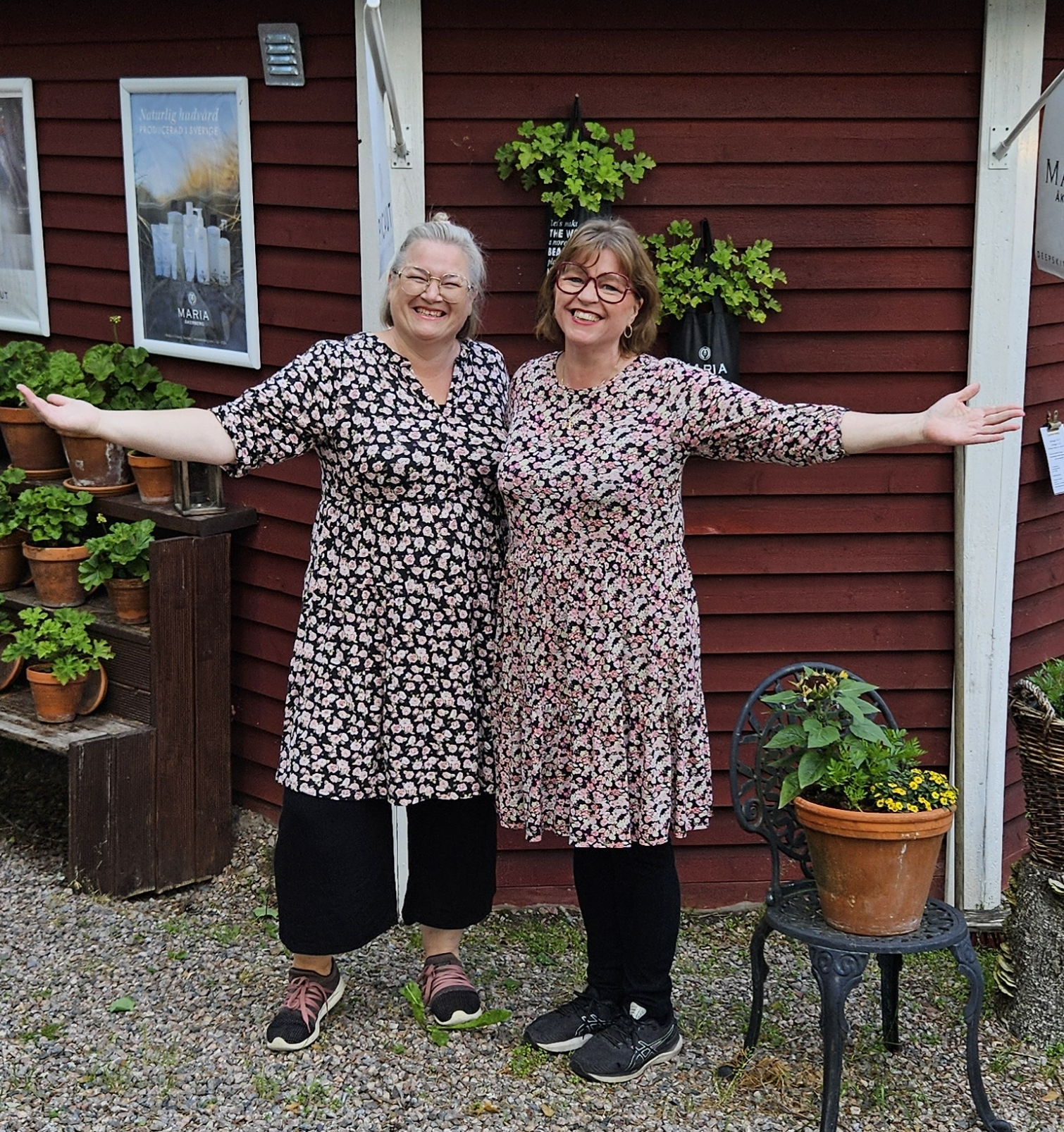 Maria och Elisabeth på Skogsro Spa