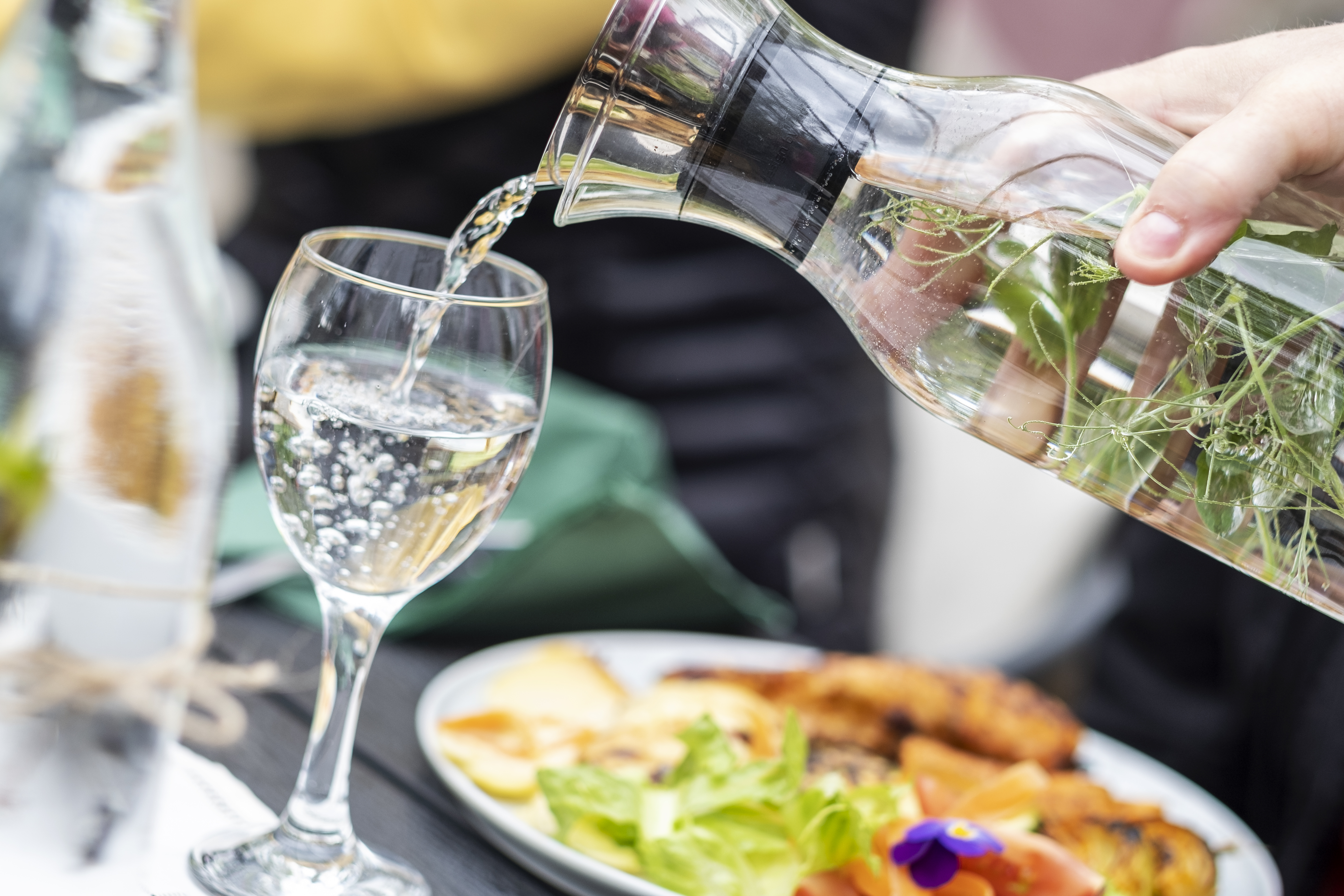 Mat till grillmenyn på Skogsro Spa