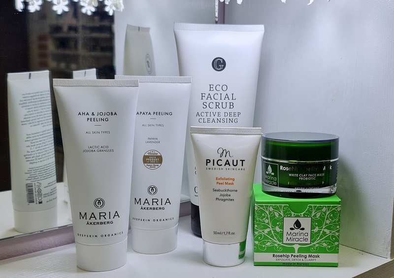 Peeling ansikte