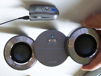 Trådlös mobil Bluetooth PA-anläggning