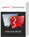 SpeakApp SVE 5 röster + ORD + PDF/OCR