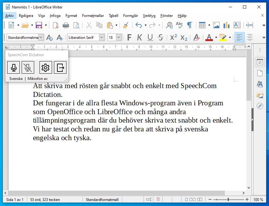 SpeechCom Dictation Abonnemang