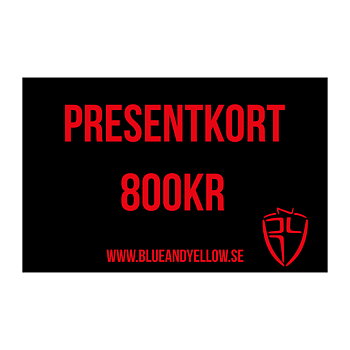 PRESENTKORT 800KR
