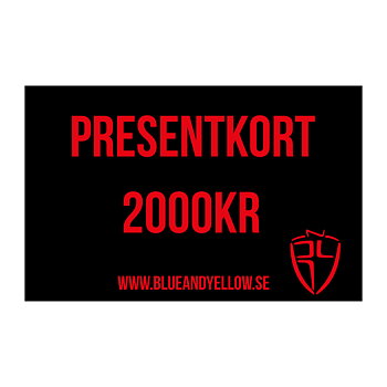 PRESENTKORT 2000KR