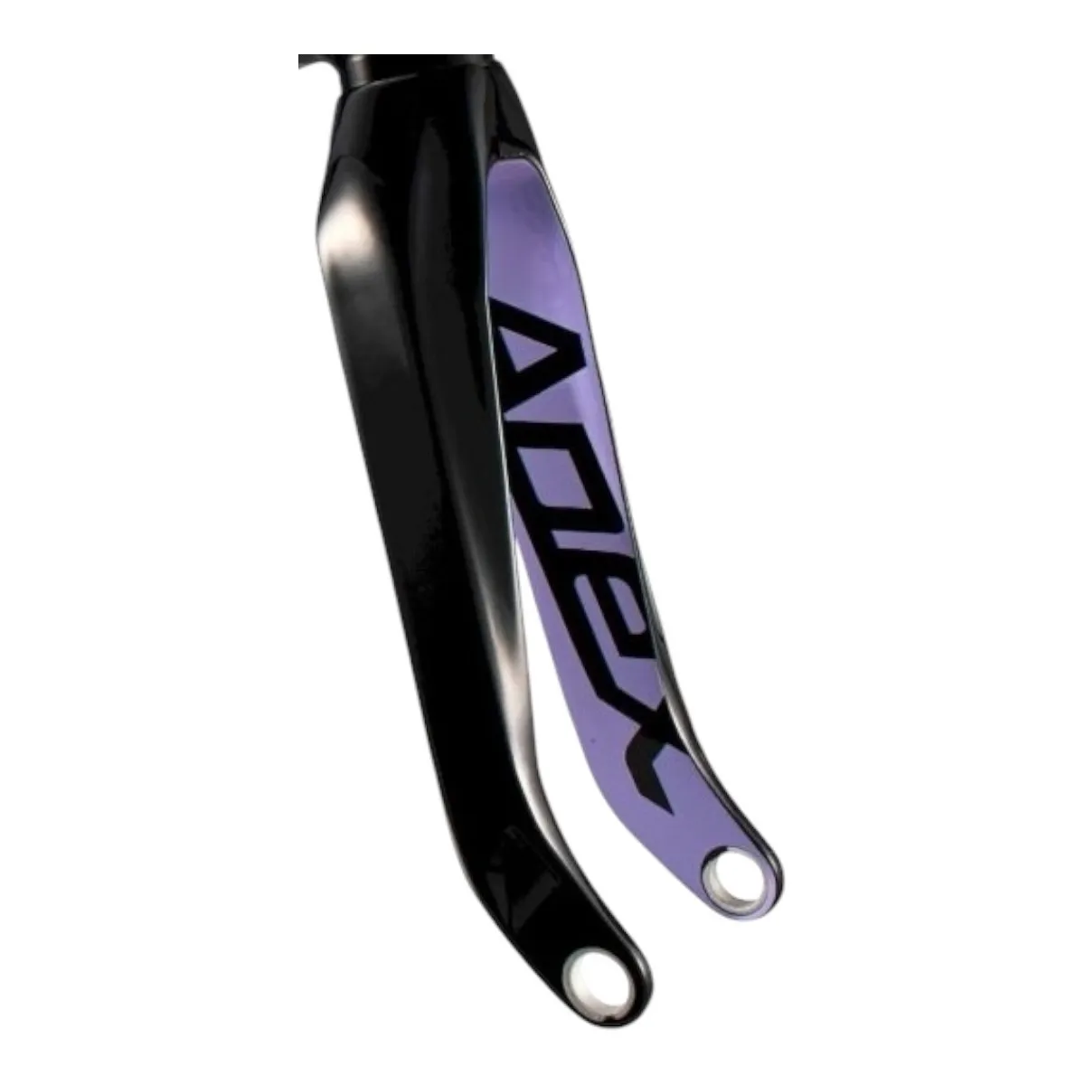 Pride Apex Tapered Fork Black / Galactic Iridium - 20"