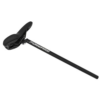 FORWARD REST SEAT POST + SEAT COMBO 27,2MM X 600MM