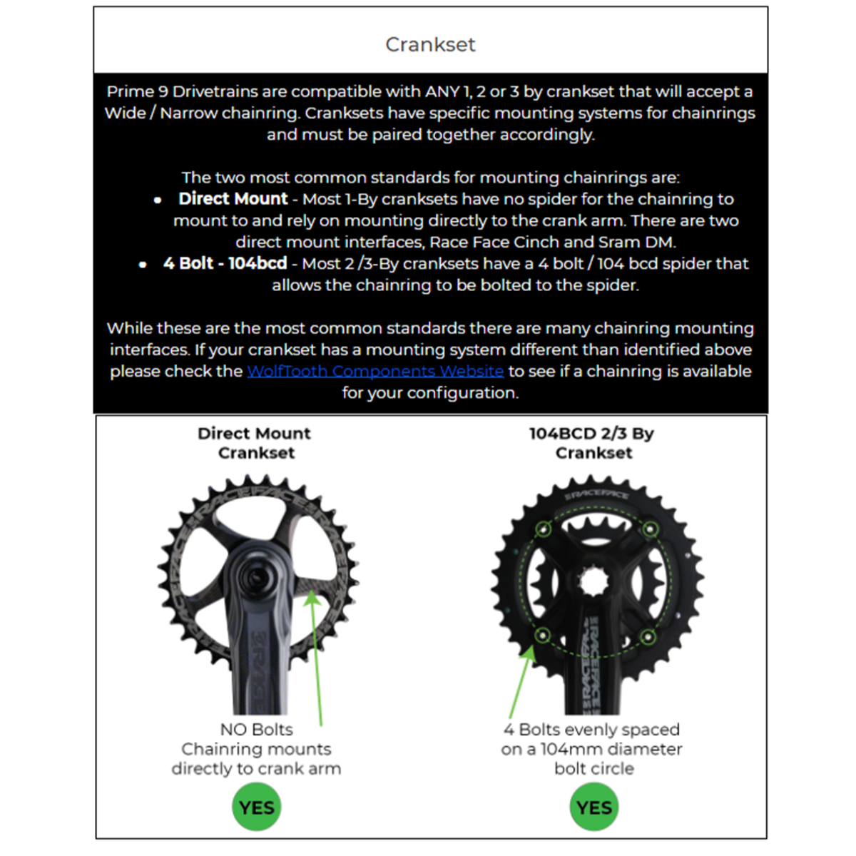 Box Three Prime 9 Wide Multi Shift Groupset - 2