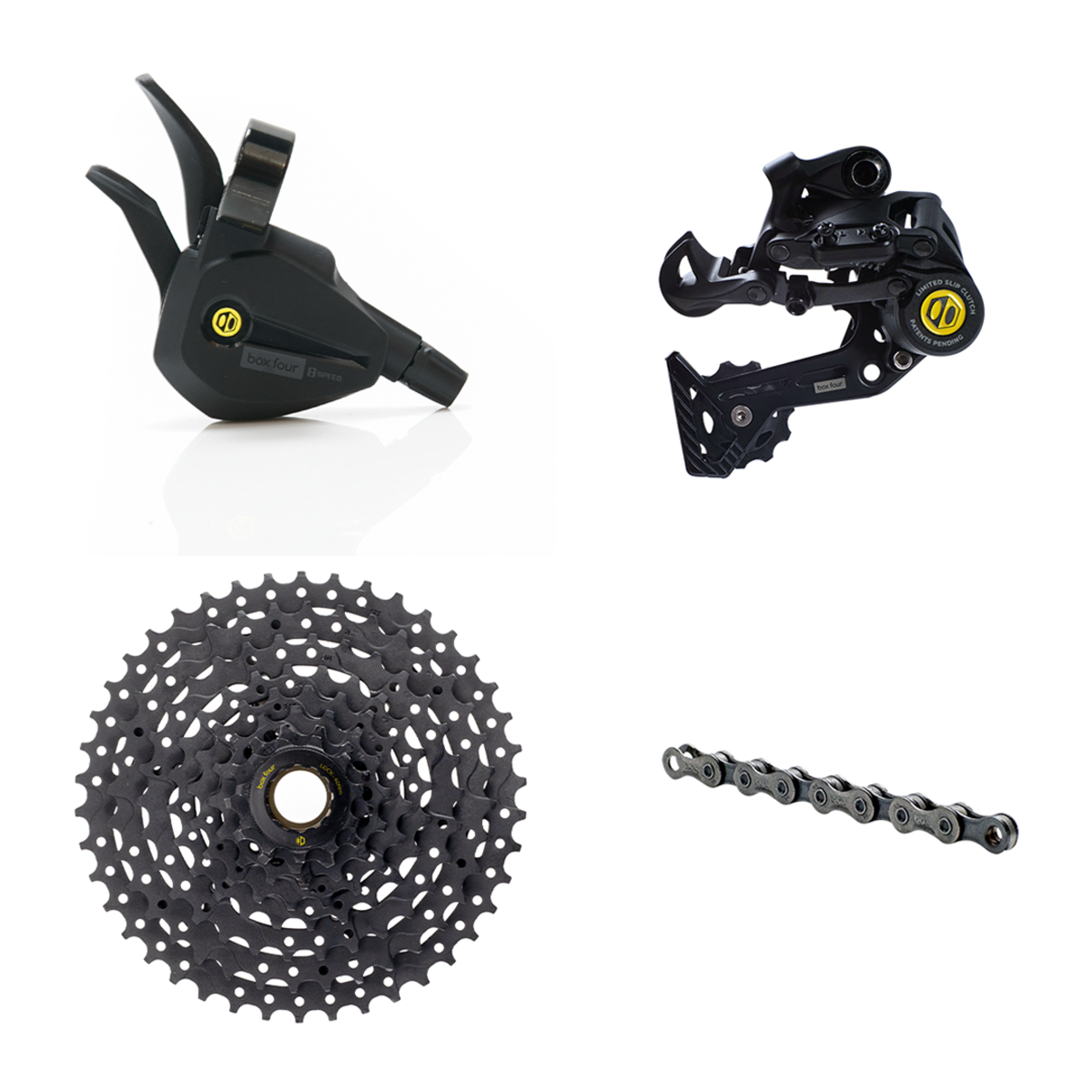 Box Four 8-Speed Wide Single Shift E-Bike Groupset