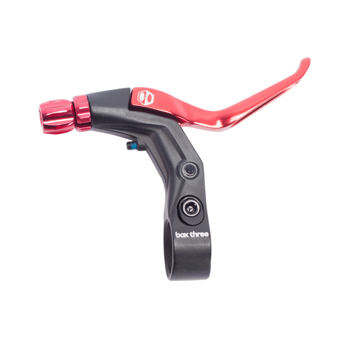 BOX THREE V-POINT BRAKE LEVER RED