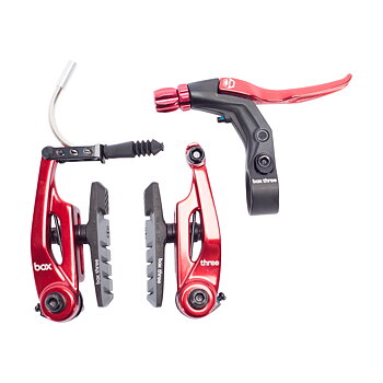 BOX THREE BRAKE KIT 85MM RED