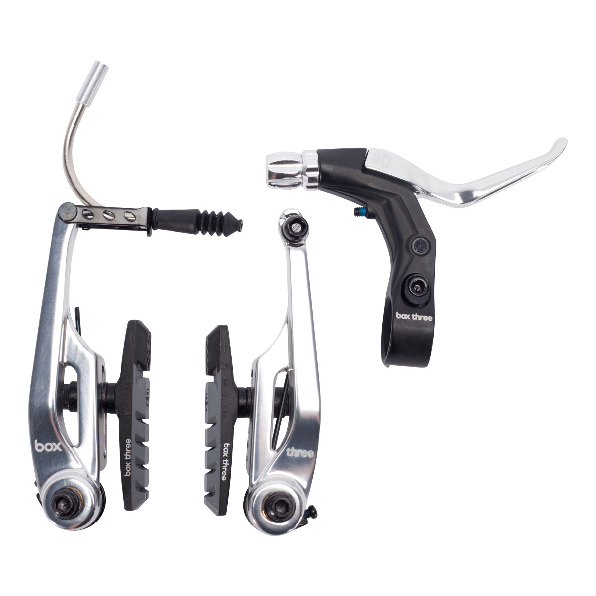 BOX THREE BRAKE KIT 108MM SILVER
