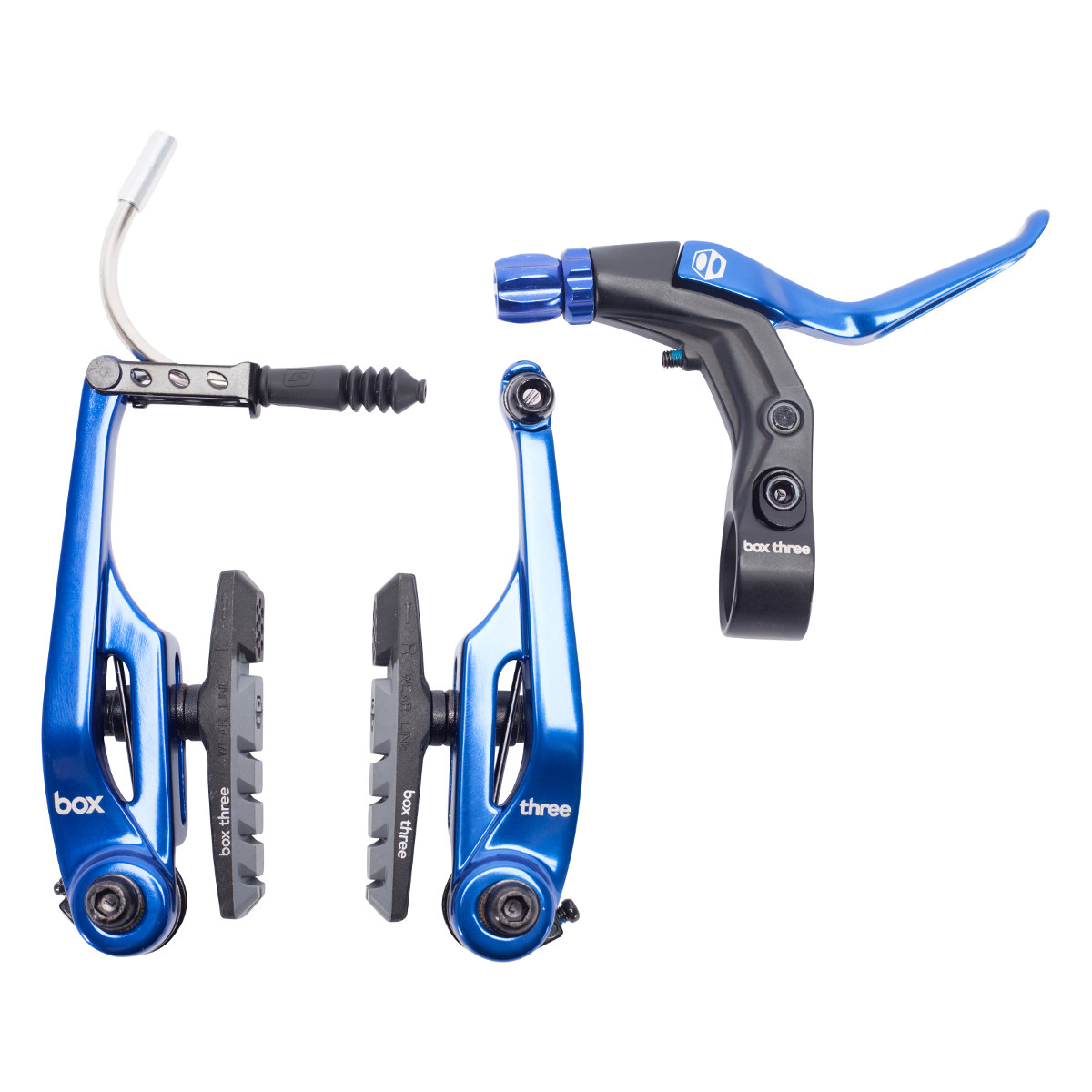 BOX THREE BRAKE KIT 108MM BLUE