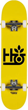 Habitat Pod Komplett Skateboard -  Färg: Gul - Storlek: 7.5"