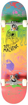Toy Machine Sect Characaters Ii Skateboard Komplett -  Färg: Röd - Storlek: 8"