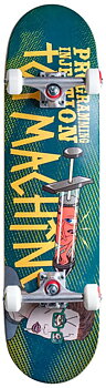 Toy Machine Programming Injection Skateboard Komplett -  Färg: Grön - Storlek: 8"