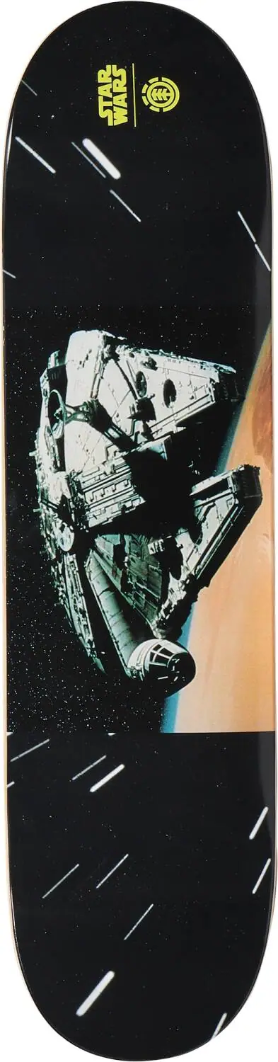 Element Star Wars SWXE Skateboard Deck -  Färg: Millennium Falcon - Storlek: 8"