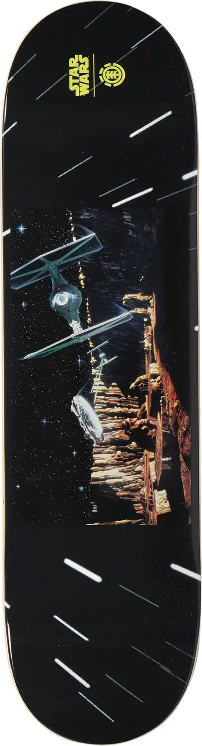 Element Star Wars SWXE Skateboard Deck -  Färg: Tie Fighter - Storlek: 8.5"