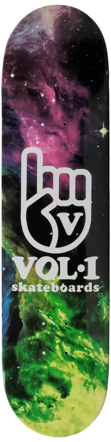 Vol.1 Cosmos Skateboard Deck -  Färg: Lila - Storlek: 7.75"