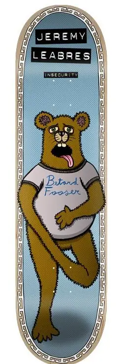 Toy Machine Jeremy Leabres Pro Skateboard Deck -  Färg: Insecurity - Storlek: 8"