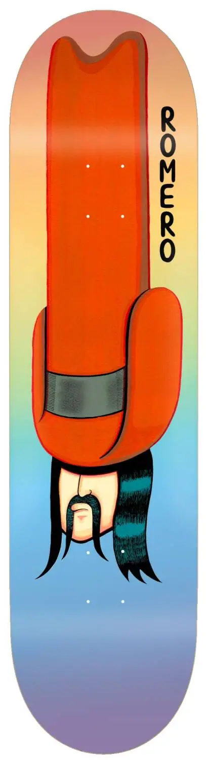 Toy Machine Leo Romero Pro Skateboard Deck -  Färg: Romero Tall Hat - Storlek: 8"