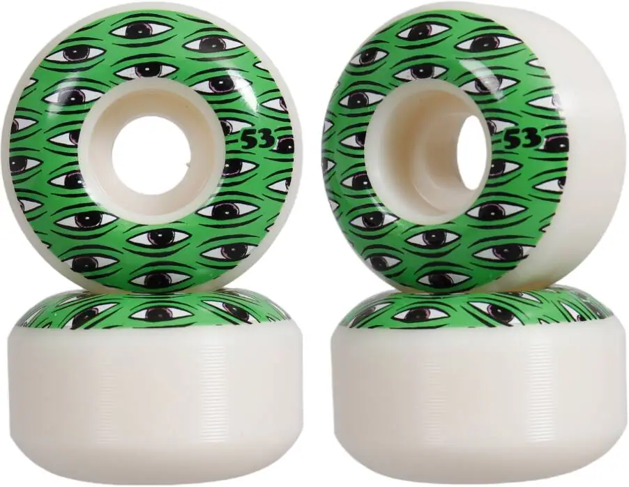 Toy Machine All Seeing 100A Skateboard Hjul 4-Pack -  Färg: Grön