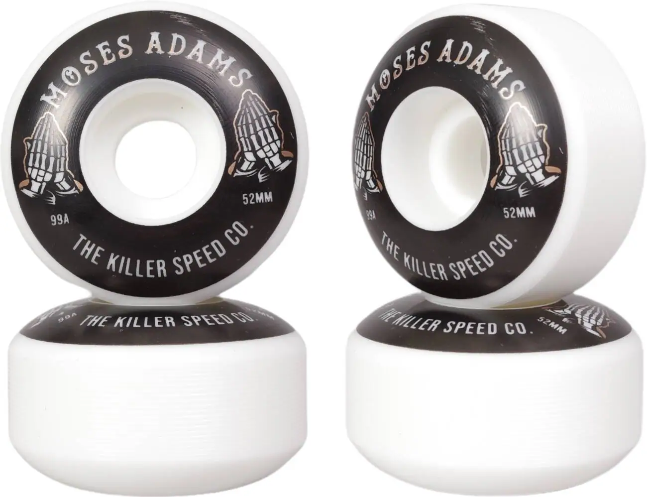 Killer Moses Adams 99A Pro Skateboard hjul 4-Pack -  Färg: Family