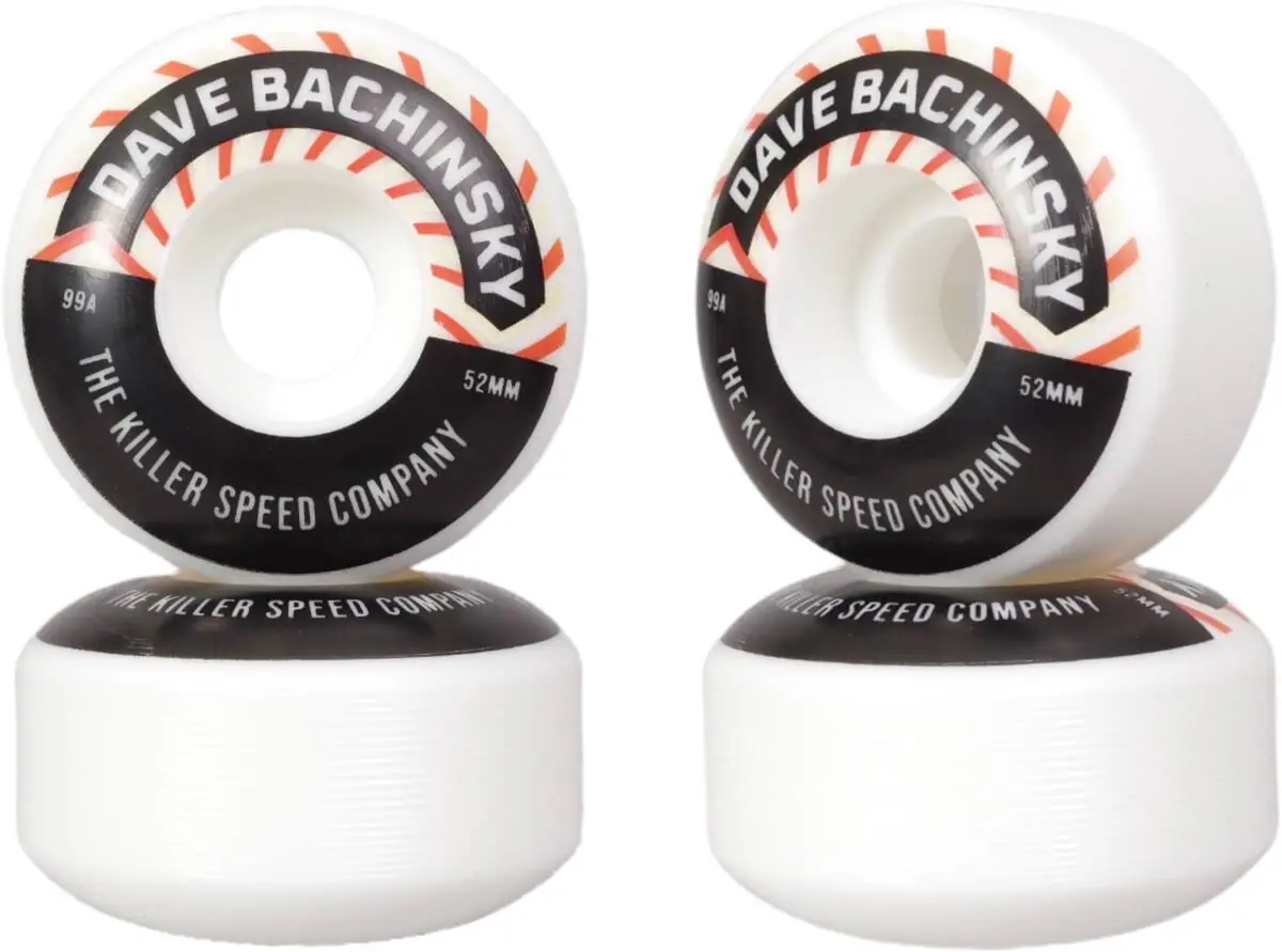 Killer Dave Bachinsky 99A Pro Skateboard hjul 4-Pack -  Färg: Dave Motto