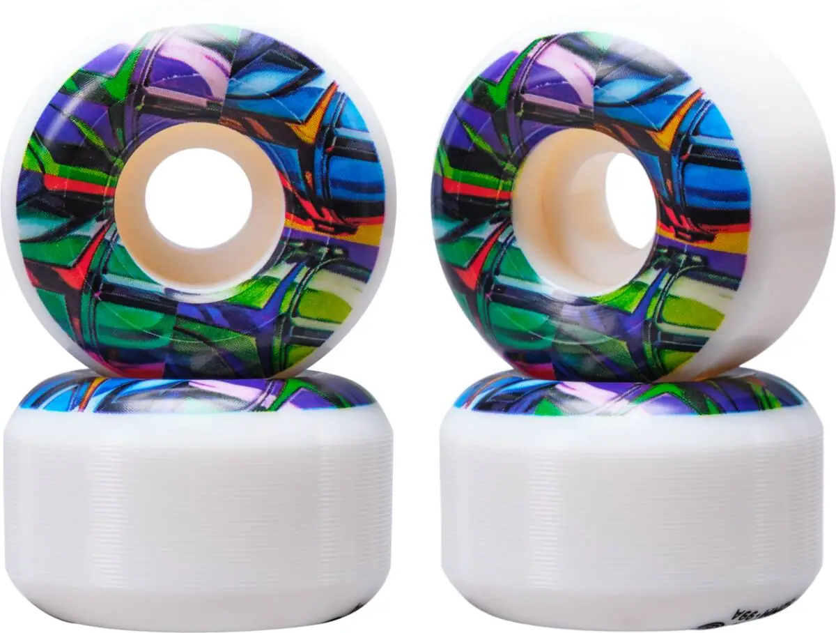 Element Mandalorian 99A Skateboard Hjul 4-Pack -  Färg: Vit