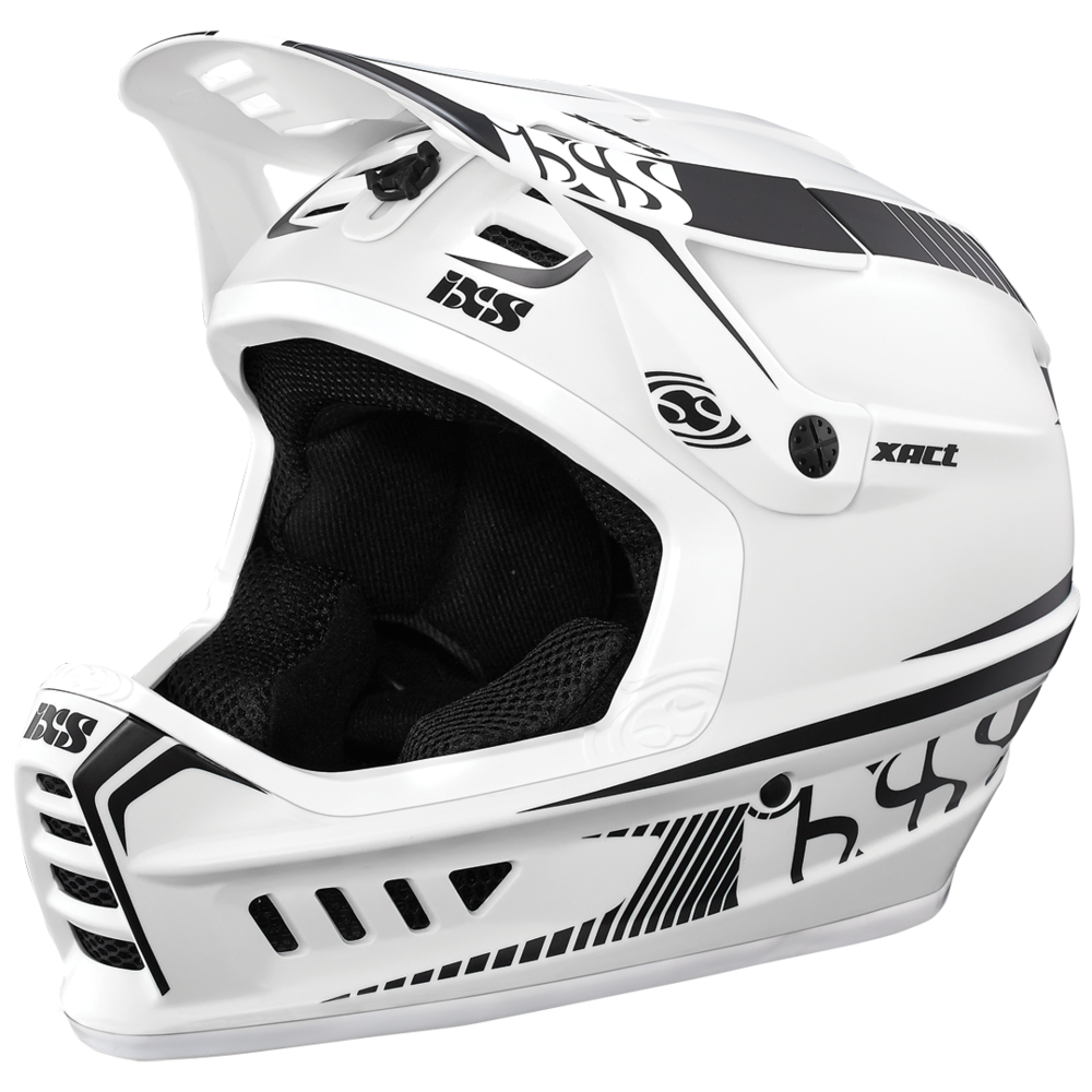 IXS XACT HELMET WHITE Size M/L Adult