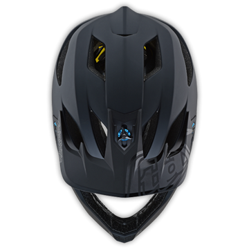 TROY LEE DESIGNS STAGE HELMET (MIPS) STEALTH BLACK - 3