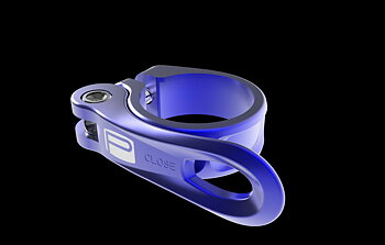 Promax QR-1 Quick release seat clamp 31.8 blue
