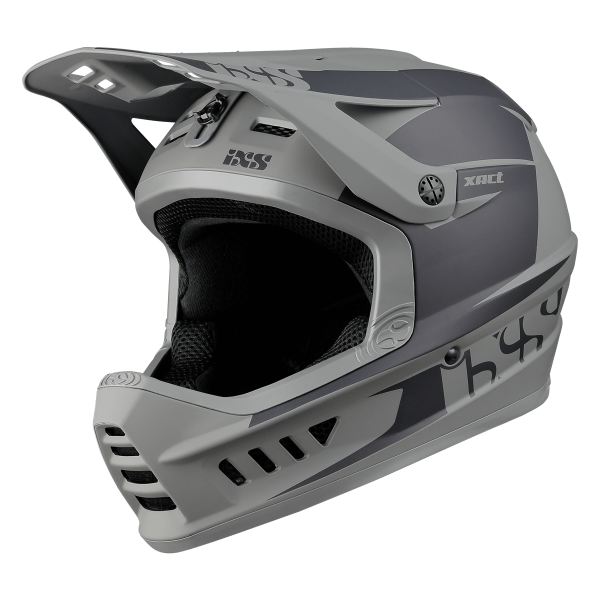IXS XACT EVO HELMET BLACK/GRAPHITE